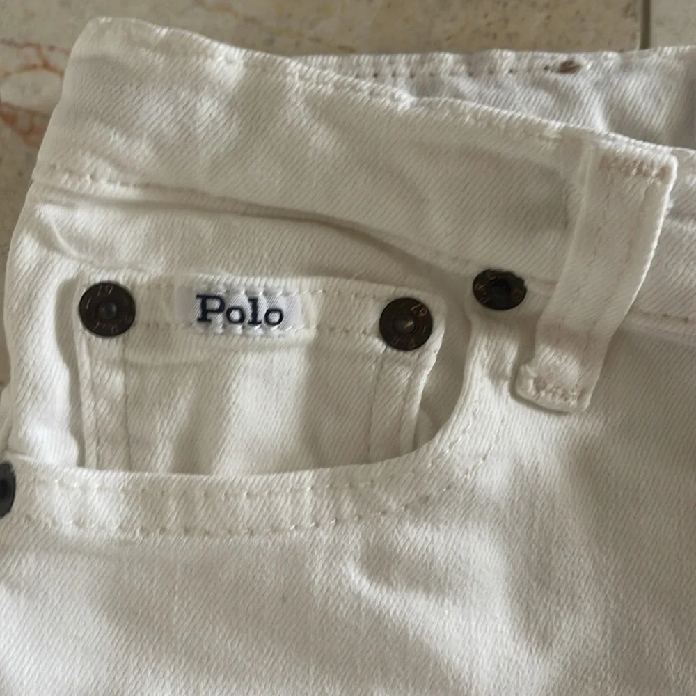 Ralph Lauren white denim boy’s jeans